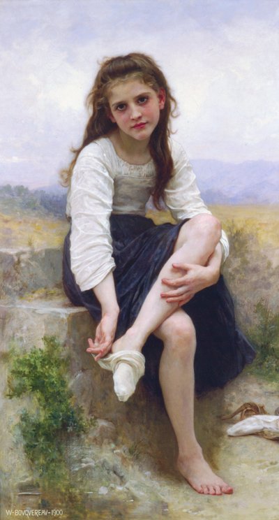 Before The Bath by William Adolphe Bouguereau